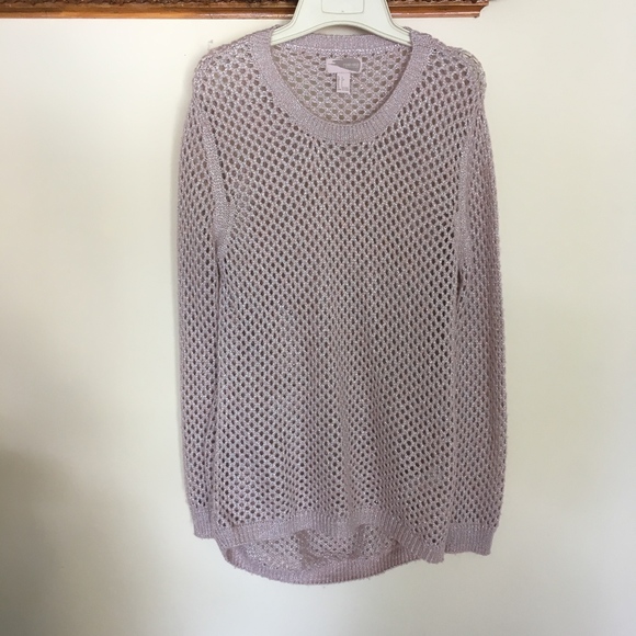 Forever 21 Sweaters - Forever 21 Pink Shimmery Knit Sweater Tunic